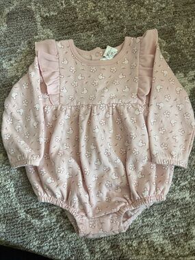 Disney baby fleece lined bubble romper